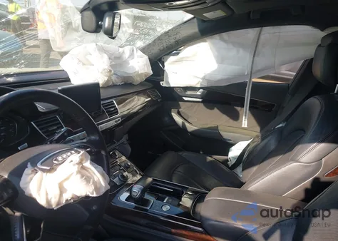 2017 Audi A8 L 3.0T z USA, uszkodzony, nr VIN WAU44AFD6HN010372